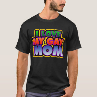 Camiseta Eu amo minha mamã alegre