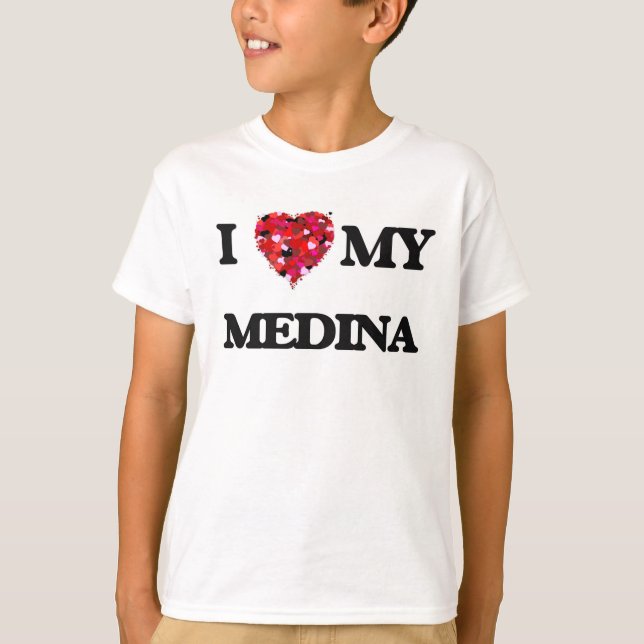Camiseta Eu Amo Minha Medina (Frente)