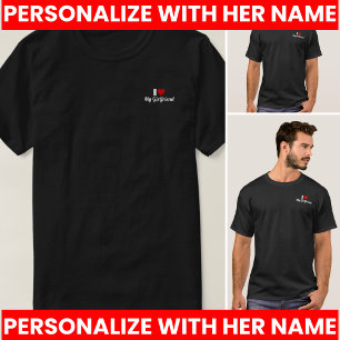 Camiseta Eu Amo Minha Namorada