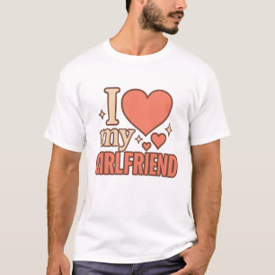 Camiseta Eu Amo Minha Namorada