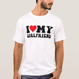 Camiseta Eu Amo Minha Namorada