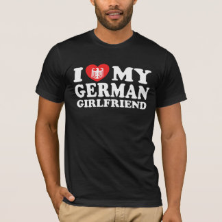 Camiseta Eu Amo Minha Namorada Alemã