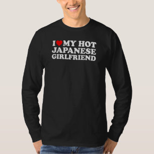 Camiseta Eu Amo Minha Namorada Japonesa Gostosa