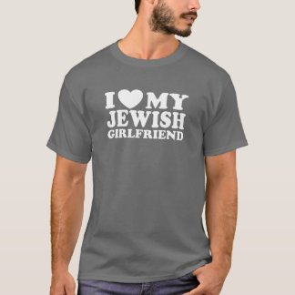 Camiseta Eu amo minha Namorada judia
