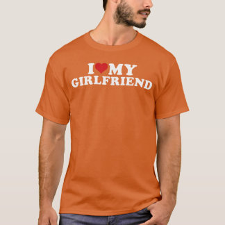 Camiseta Eu Amo Minha Namorada Linda Eu Amo Minha Linda