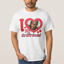 Camiseta Eu Amo Minha Namorada, Namorada