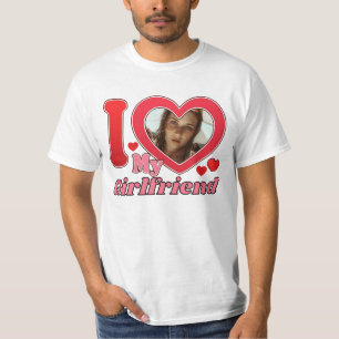 Camiseta Eu Amo Minha Namorada, Namorada