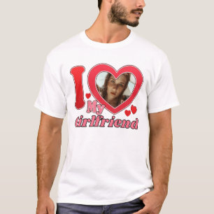 Camiseta Eu Amo Minha Namorada, Namorada