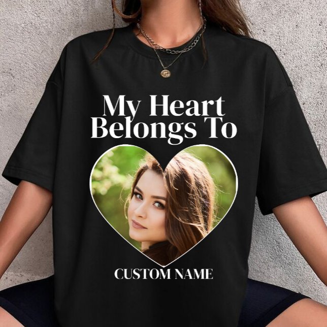 Camiseta Eu Amo Minha Namorada Personalize sua própria idei (Criador carregado)