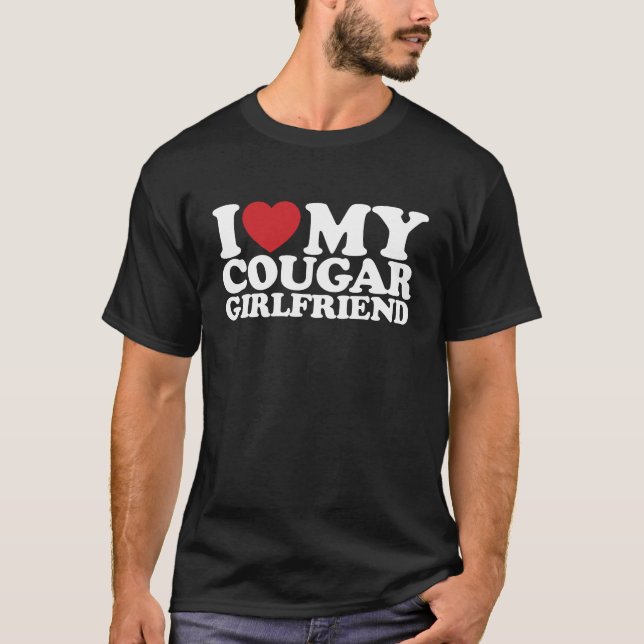Camiseta Eu Amo Minha Namorada Puma (Frente)