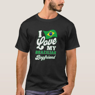 Camiseta Eu amo minha namorado brasileira