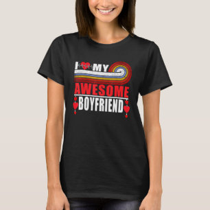 Camiseta Eu Amo Minha Namorado Incrível, Amor Namorado Vale