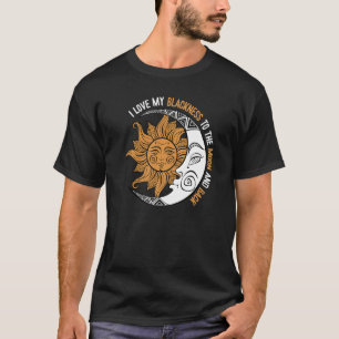 Camiseta Eu Amo Minha Negra História Negra Mês Blm Melani
