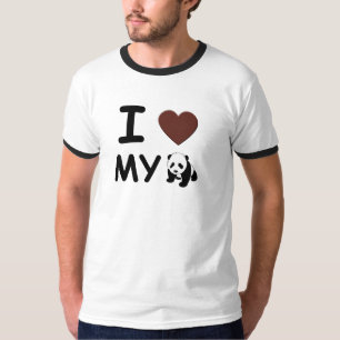 Camiseta Eu amo minha PANDA