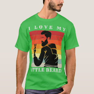 Camiseta Eu Amo Minha Pequena Barba 18
