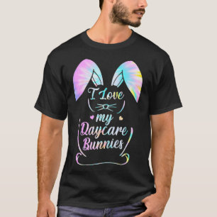 Camiseta Eu Amo Minha Professora De Cuidados De Páscoa Bunn