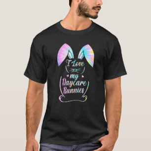 Camiseta Eu Amo Minha Professora De Cuidados De Páscoa Bunn