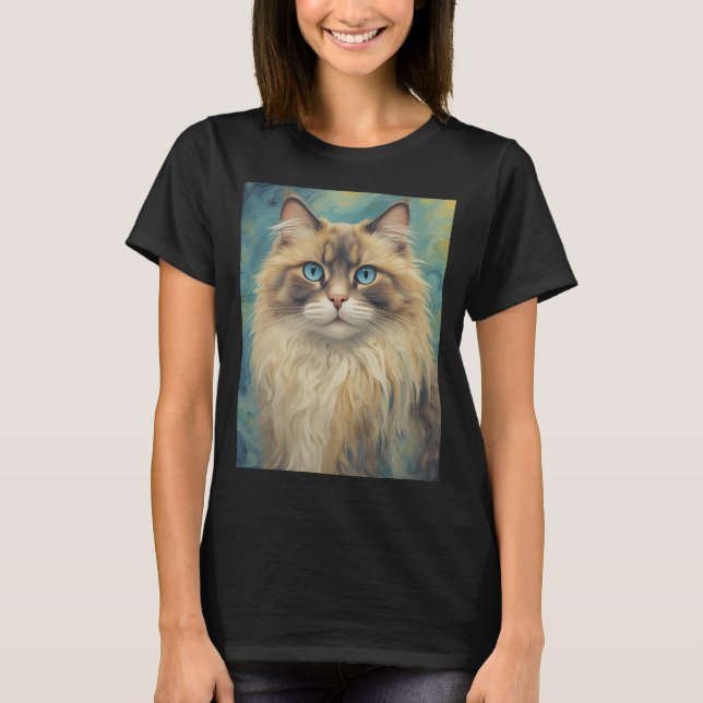 Camiseta Eu Amo Minha Ragdoll (Frente)