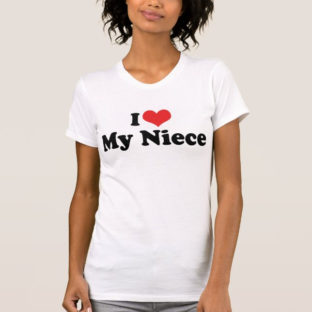 Camiseta Eu Amo Minha Sobrinha (Frente)