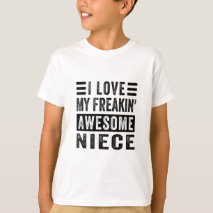 Camiseta Eu Amo Minha Sobrinha Incrível - Família