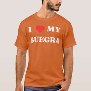 Camiseta Eu amo minha sogra latina sogra vinta