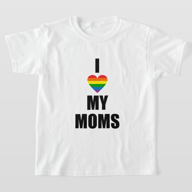 Camiseta EU AMO MINHA T-Shirt MÃES (Postura )
