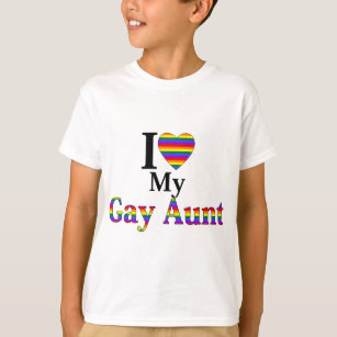 Camiseta Eu Amo Minha Tia Gay