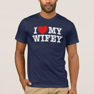 Camiseta Eu Amo Minha Wifey