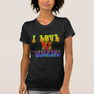 Camiseta Eu amo minhas galinhas