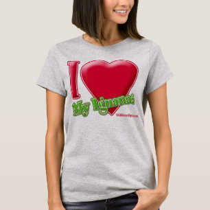 Camiseta Eu Amo Minhas Iguanas