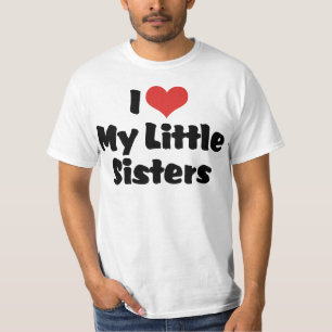 Camiseta Eu Amo Minhas Irmãzinhas