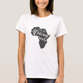 Camiseta Eu amo minhas raízes africanas