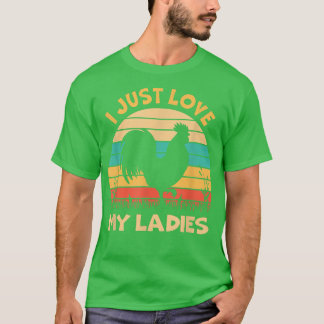 Camiseta Eu Amo Minhas Senhoras Farmer De Fazendas De Frang
