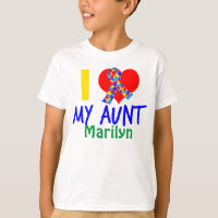 Eu Amo Minhas Tia Autismo Sensibilizantes