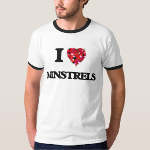 Camiseta Eu amo Minstrels