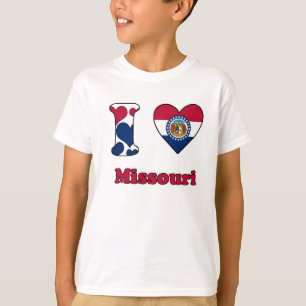 Camiseta Eu amo Missouri