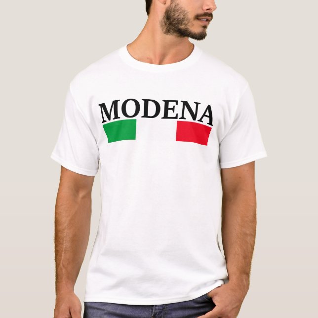 Camiseta Eu amo Modena (Frente)