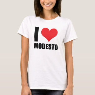 Camiseta Eu amo Modesto