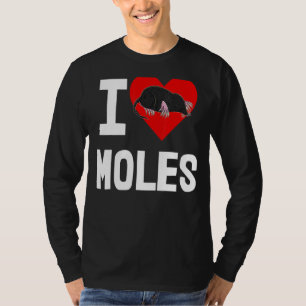 Camiseta Eu Amo Moles Mulheres Bonitas Amor