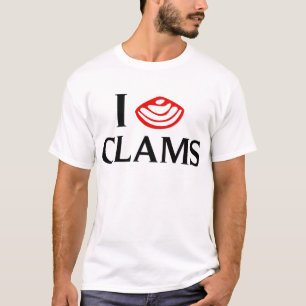 Camiseta Eu amo moluscos
