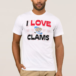 Camiseta Eu amo moluscos