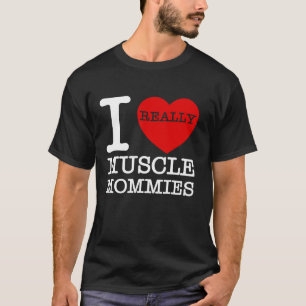 Camiseta Eu Amo Momentos Musculares Divertido Músculo Cardí