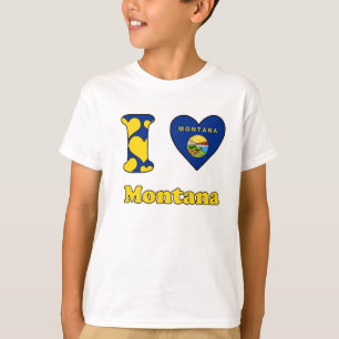 Camiseta Eu amo Montana