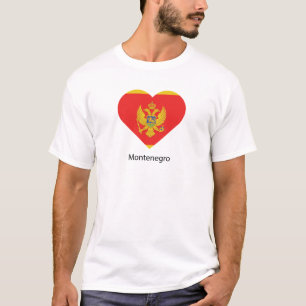 Camiseta Eu Amo Montenegro