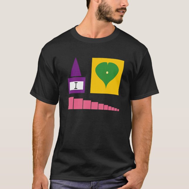 Camiseta Eu Amo Montessori (Frente)