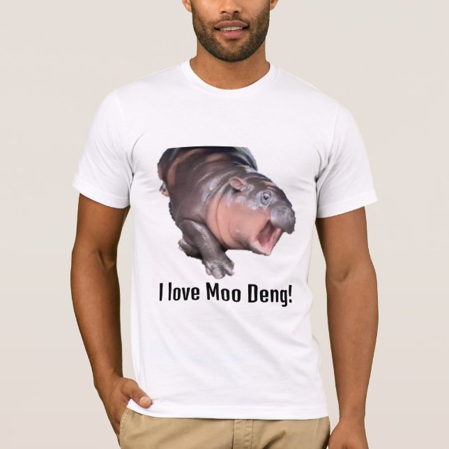 Camiseta Eu amo moo Deng Shirt (Frente)