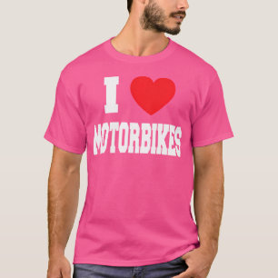 Camiseta Eu Amo Motocicletas