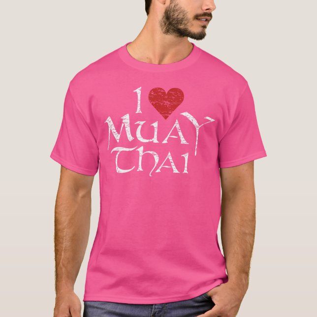 Camiseta Eu Amo Muay Thai (Frente)