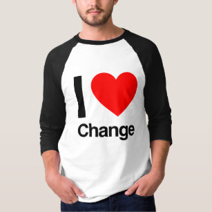 Camiseta eu amo mudança