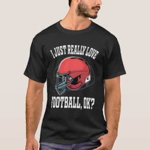 Camiseta Eu Amo Muito Futebol Ok Futebol Americano